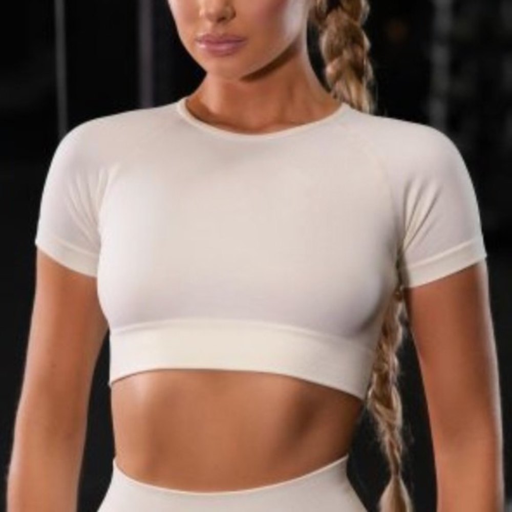 Bo + Tee Determined Crop Top
